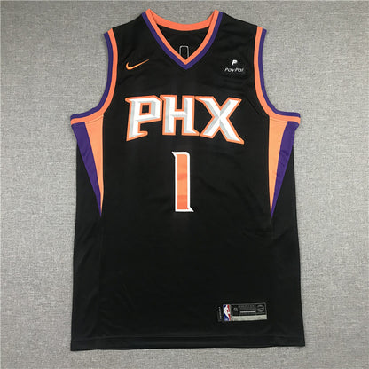 Devin Booker #1 Phoenix Suns  Black City Edition Swingman Embroidered Jersey