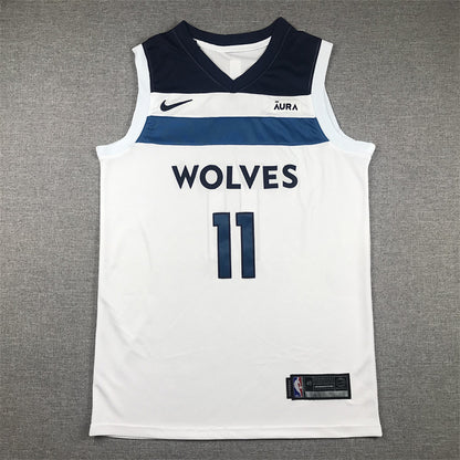 Naz Reid #11 Minnesota Timberwolves White City Edition Swingman Embroidered Jersey