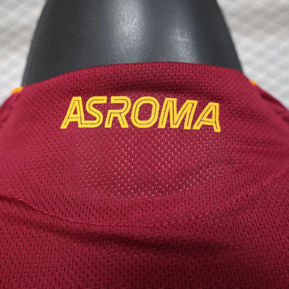 2025-26 AS Roma Home Player Edition Jersey - Men
