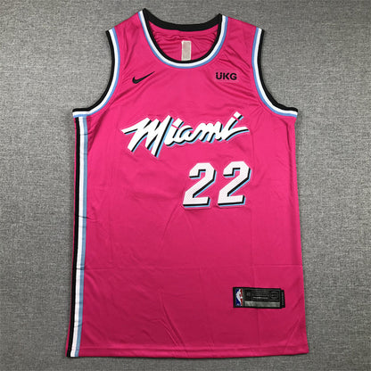 Jimmy Butler# 22 Miami Heat  City Edition Swingman Embroidered Jersey