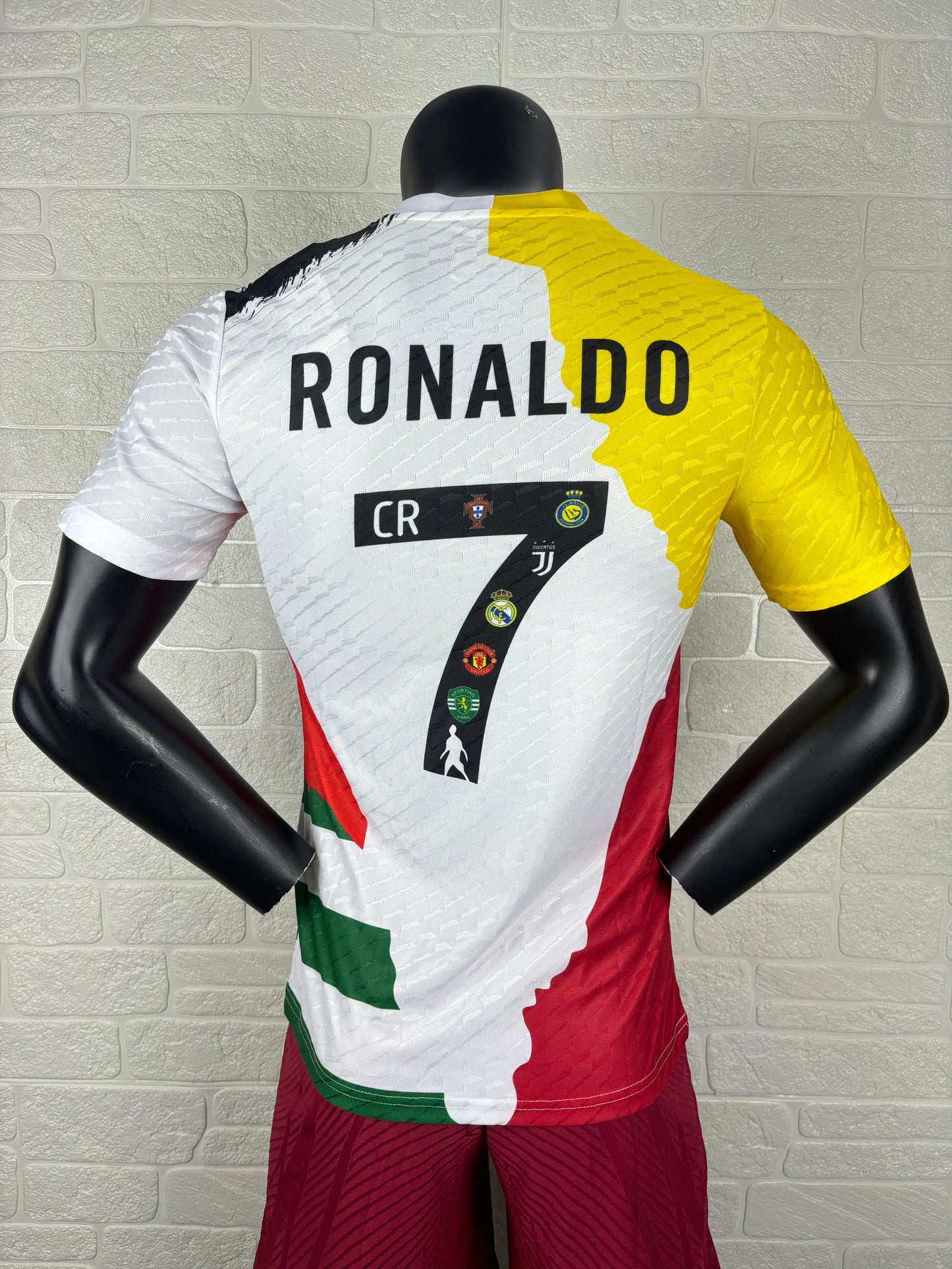 2025-26 Real Madrid Cristiano Ronaldo Player Version Jersey