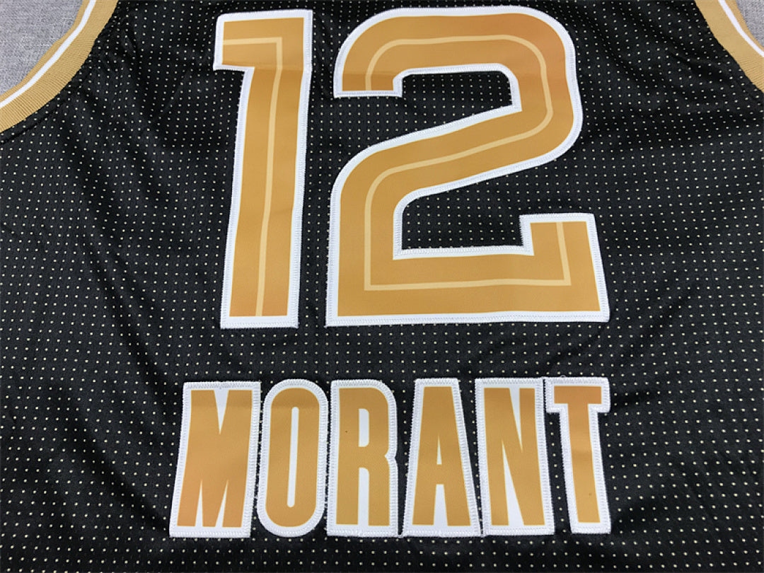 Ja Morant# 12  Select Edition  Embroidered Jersey