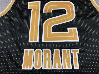 Ja Morant# 12  Select Edition  Embroidered Jersey