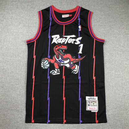 Tracy McGrady #1 Toronto Raptors 1998-99 Throwback Embroidered Jersey