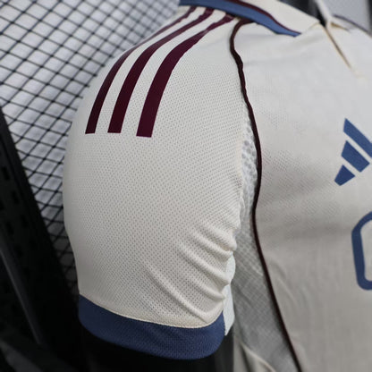 2025-26 Ajax Away White Player Version Jersey-Men's