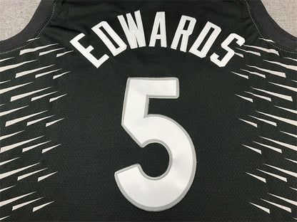 Anthony Edwards #5 Minnesota Timberwolves City Edition Swingman Embroidered Jersey