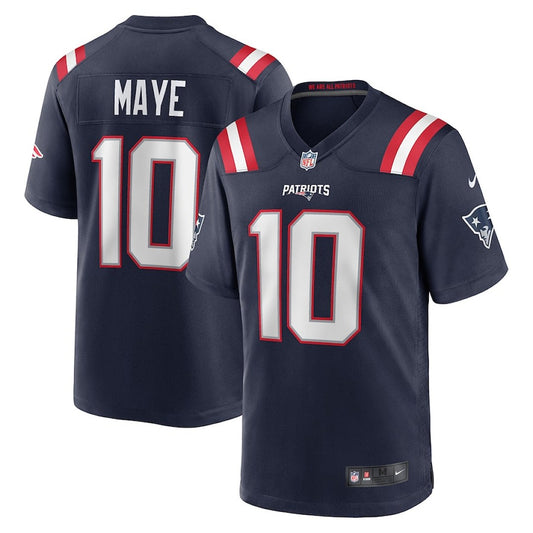 Drake Maye #10 New England Patriots Jersey