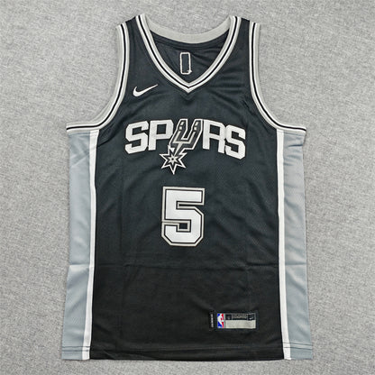 Youth Stephon Castle San Antonio Spurs #5 City Edition Swingman Embroidered Jersey