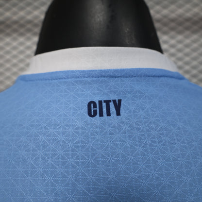 2025-26 Manchester City Home Player Version Jersey - Men's