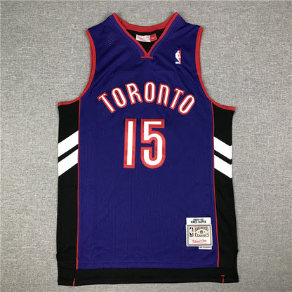 Vincent Carter #15 Toronto Raptors 1999-00 Throwback Embroidered Jersey