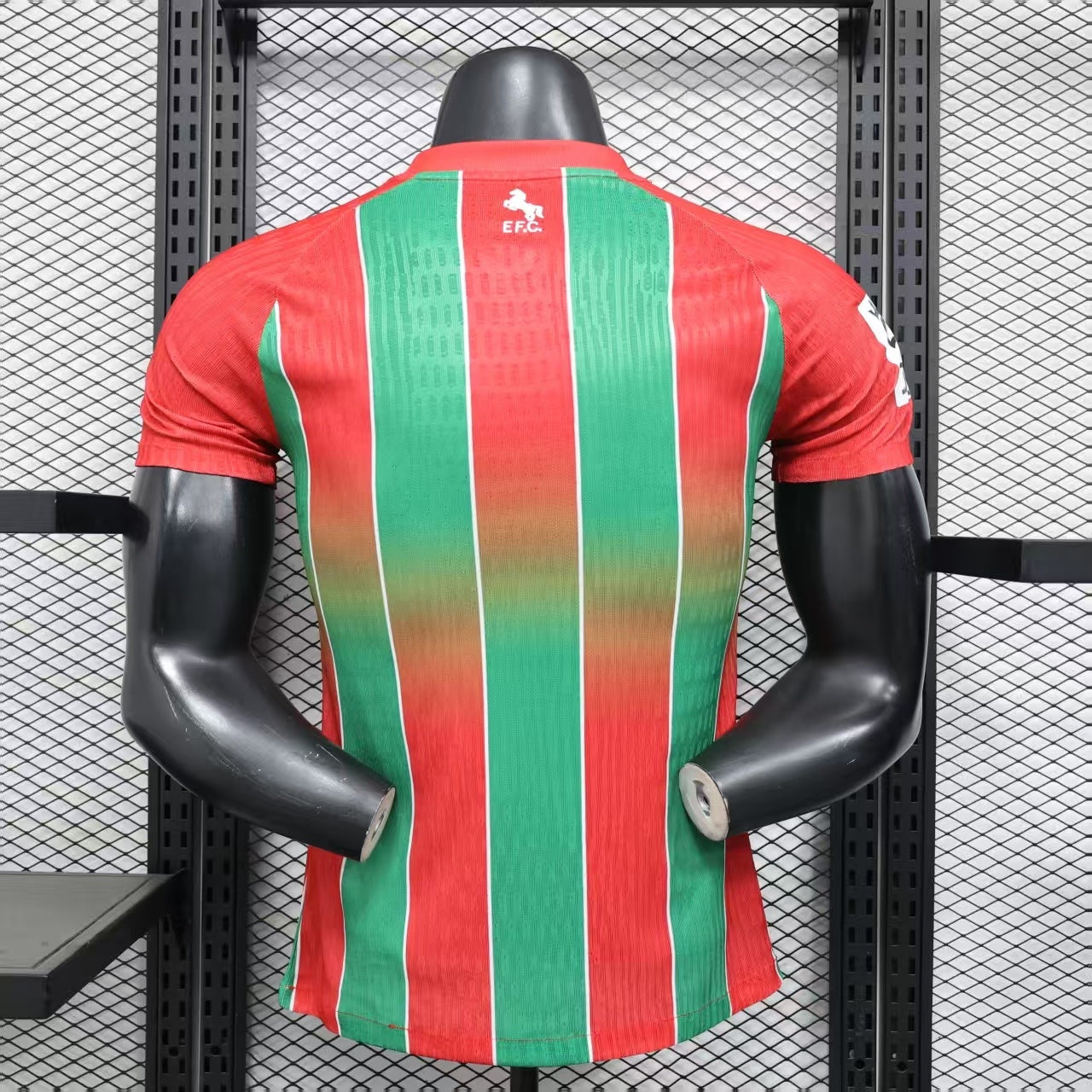 2025-26 Daman Player Version Jersey-Men's Red and Green