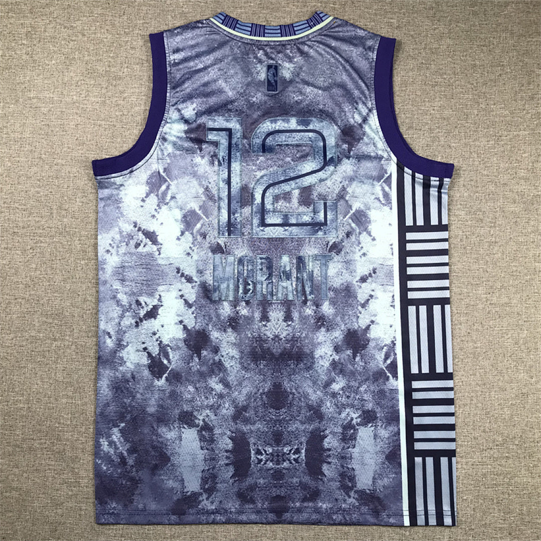 Ja Morant# 12  Select Edition  Embroidered Jersey