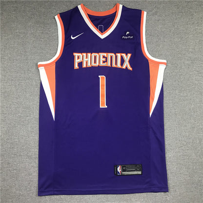 Devin Booker #1 Phoenix Suns  City Edition Swingman Embroidered Jersey