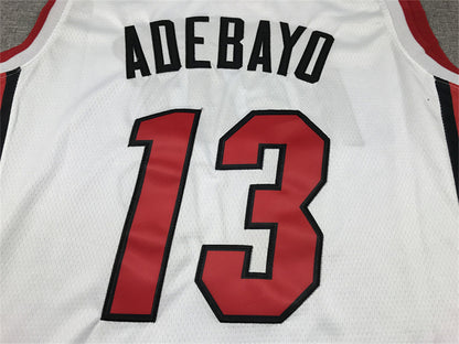 Bam Adebayo# 13 Miami Heat City Edition Swingman Embroidered Jersey