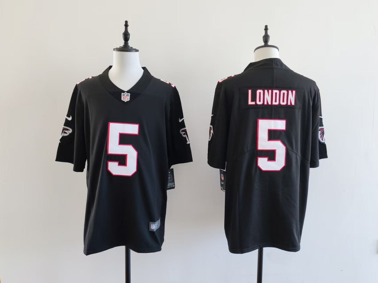Drake London Atlanta Falcons #5 black Jersey