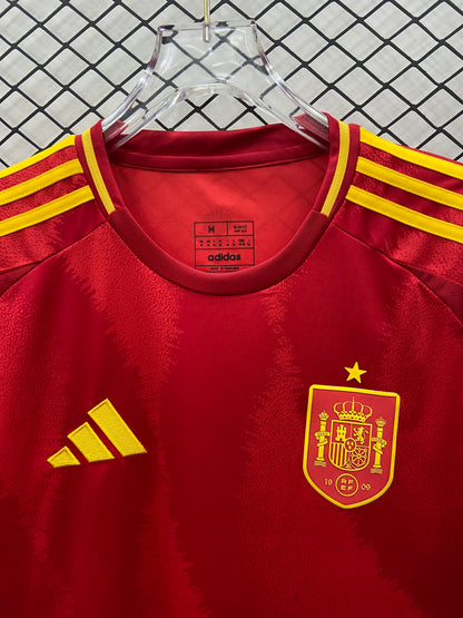 2025 Spain Home Red Jersey