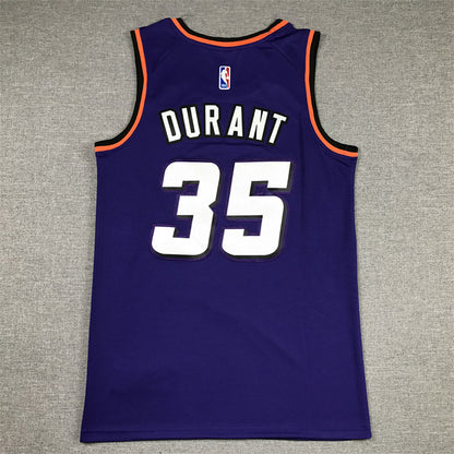 Kevin Durant#35 Phoenix Suns Purple City Edition Swingman Embroidered Jersey