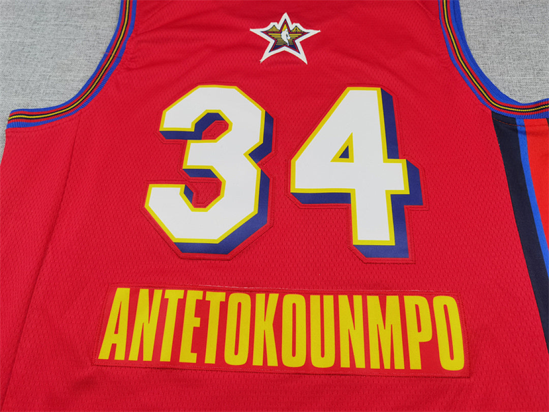 Giannis Antetokounmpo# 34 All-Star Edition  Embroidered Jersey