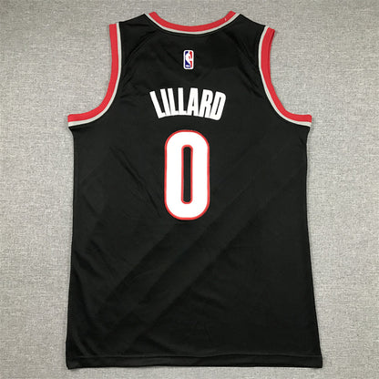 Damian Lillard #0 Portland Trail Blazers 2023 City Edition Swingman Embroidered Jersey