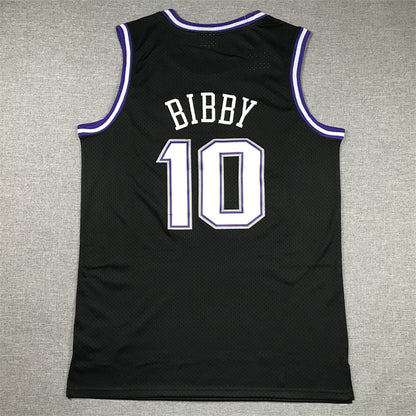 Mike Bibby #10 Sacramento Kings 2001-02 Throwback Embroidered Jersey