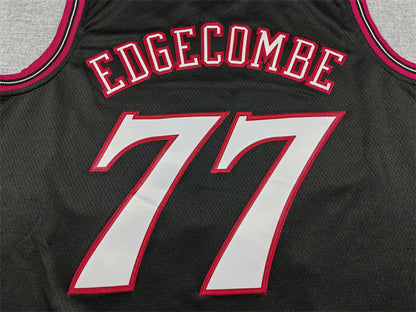 V. J. Edgecombe #77 Philadelphia 76ers 2026 Black City Edition Swingman Embroidered Jersey