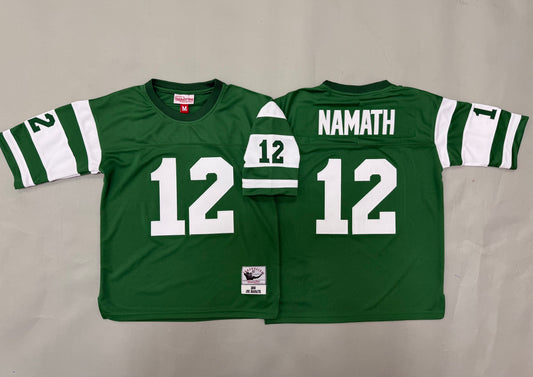 Youth Joe Namath #12 New York Jets Vintage Throwback Jersey