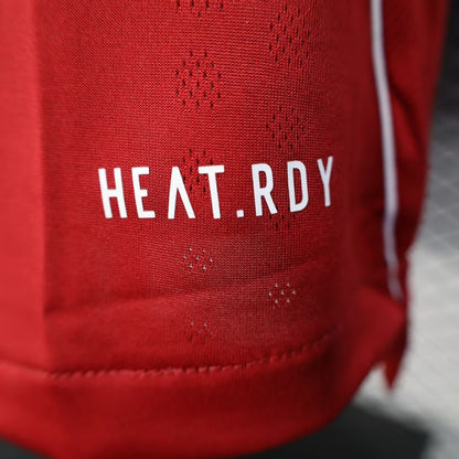 2025-26 Liverpool FC Home Red Long-Sleeve Player Edition Jersey - Men