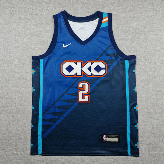 Youth Shai Gilgeous-Alexander Orlando Magic #2 City Edition Embroidered Jersey