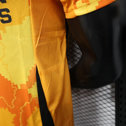 2025-26 Paris Saint-Germain Second Away Yellow Player Version Jersey-Men's