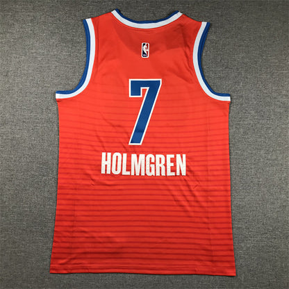 Chet Holmgren#7 Statement Edition  Embroidered Jersey