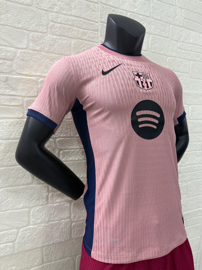 2025-26 Barcelona Pink Player Edition Jersey
