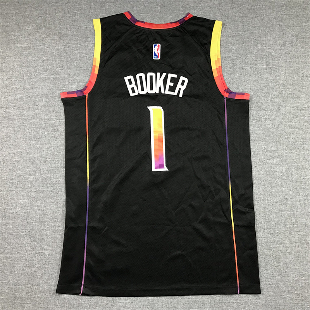 Devin Booker #1  Statement Edition Embroidered Jersey