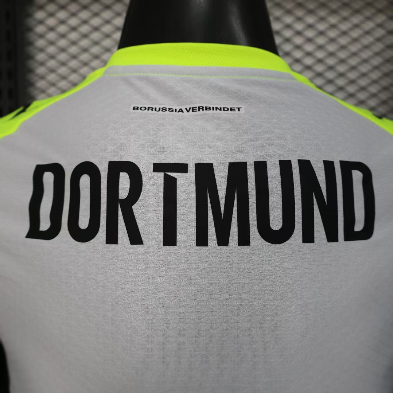 2025-26 Dortmund Second Away Fluorescent Green Player Version Jersey-Men's
