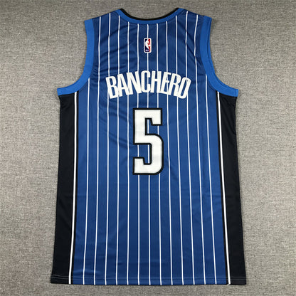 Paolo Banchero#5 Orlando Magic City Edition Swingman Embroidered Jersey