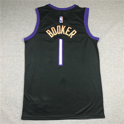 Devin Booker#1 Phoenix Suns City Edition Swingman Embroidered Jersey