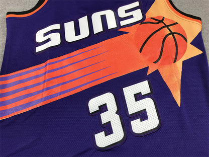 Kevin Durant#35 Phoenix Suns Purple City Edition Swingman Embroidered Jersey