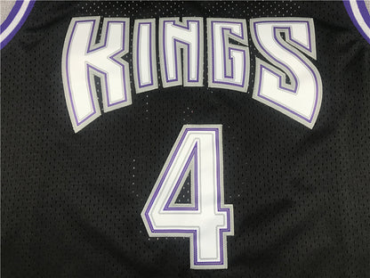 Chris Webber #4 Sacramento Kings 1998-99 Throwback Embroidered Jersey