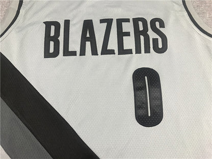 Damian Lillard #0 Portland Trail Blazers City Edition Swingman Embroidered Jersey