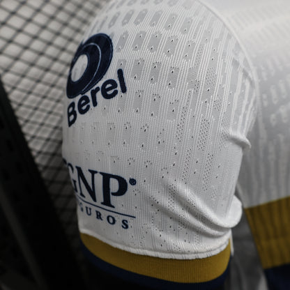 2025-26 Pumas Away White Player Jersey - Mens