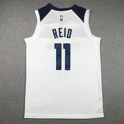 Naz Reid #11 Minnesota Timberwolves White City Edition Swingman Embroidered Jersey