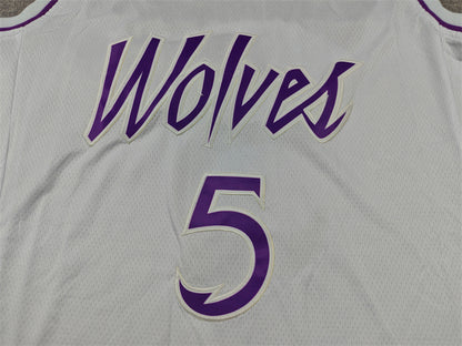 Anthony Edwards #5 Minnesota Timberwolves  City Edition Swingman Embroidered Jersey