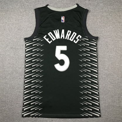 Anthony Edwards #5 Minnesota Timberwolves City Edition Swingman Embroidered Jersey