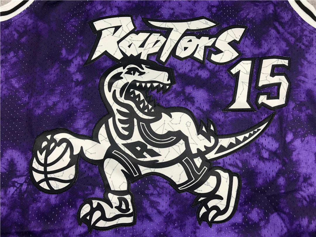 Vincent Carter #15 Toronto Raptors Throwback Embroidered Jersey