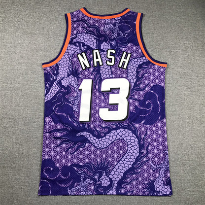 Steve Nash #13 Phoenix Suns 1996-97 (Year of the Dragon Limited Edition) Throwback Embroidered Jersey