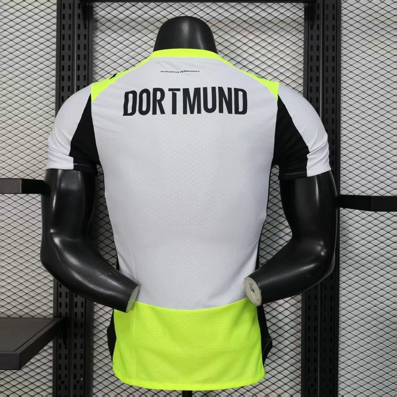 2025-26 Dortmund Second Away Fluorescent Green Player Version Jersey-Men's
