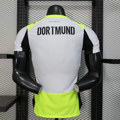 2025-26 Dortmund Second Away Fluorescent Green Player Version Jersey-Men's