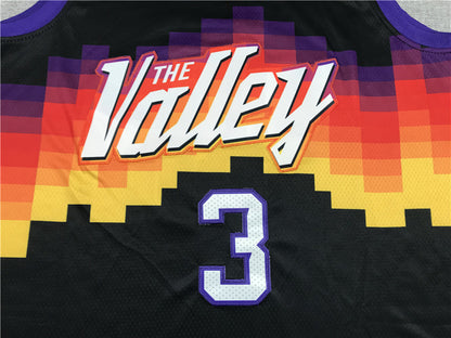 Chris Paul #3 Phoenix Suns Black City Edition Swingman Embroidered Jersey