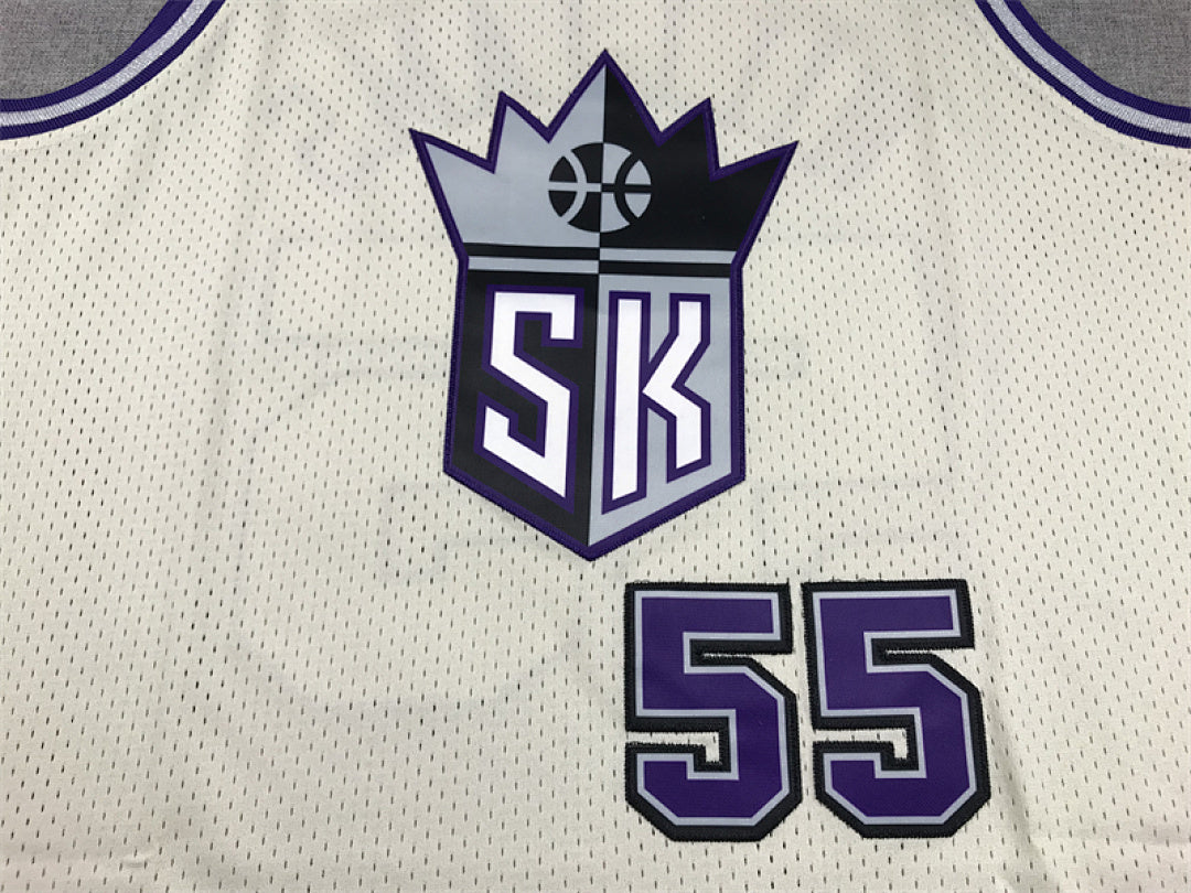 Jason Chandler Williams #55 Sacramento Kings Retro Throwback Embroidered Jersey