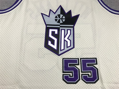 Jason Chandler Williams #55 Sacramento Kings Retro Throwback Embroidered Jersey