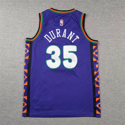 Youth Kevin Durant Phoenix Suns #35 City Edition Swingman Embroidered Jersey